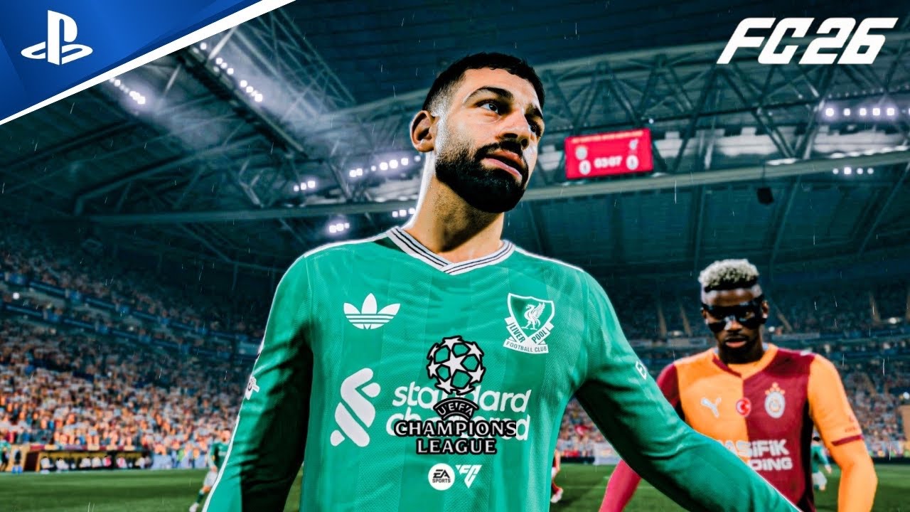 FC 26 - Galatasaray vs Liverpool ft. Salah, Osimhen | UEFA Champions League Round 16 25/26 | PS5™