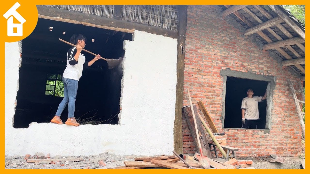 A couple renovate a dilapidated house - They left the city for the squalid countryside