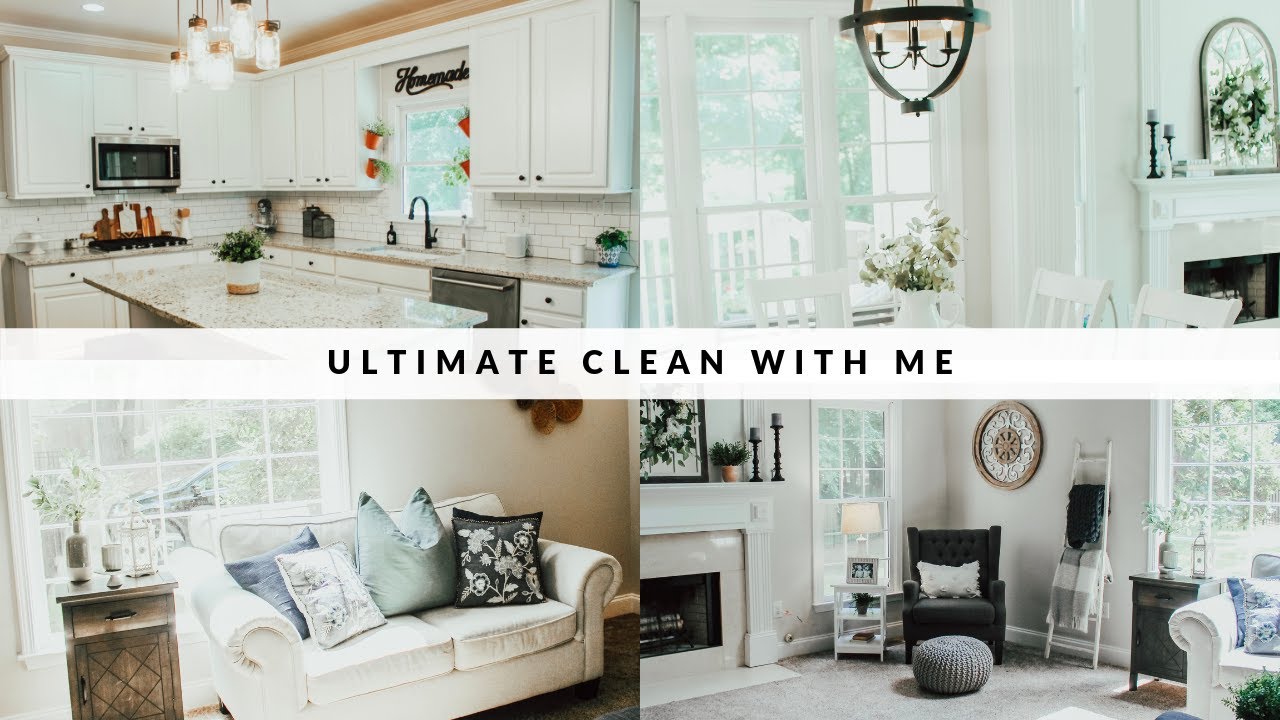ULTIMATE CLEAN WITH ME 2019 // WHOLE HOUSE CLEAN WITH ME