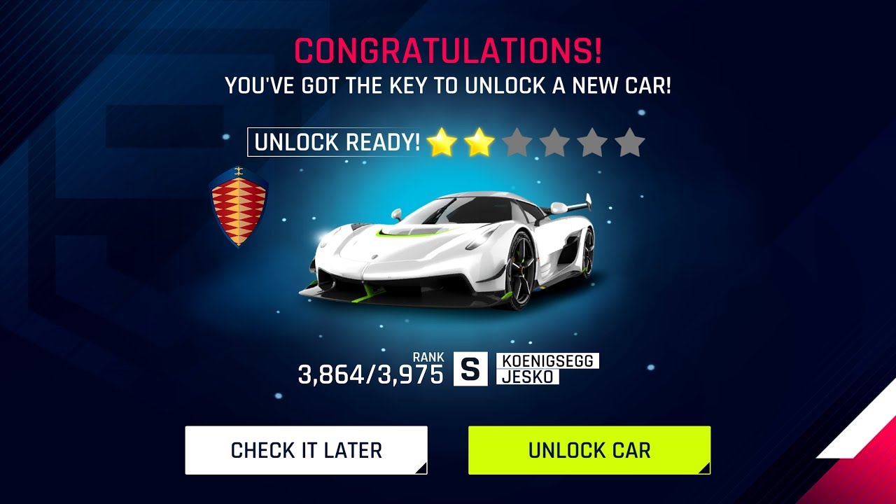 Asphalt 9: Opening Koenigsegg Jesko and test in MP