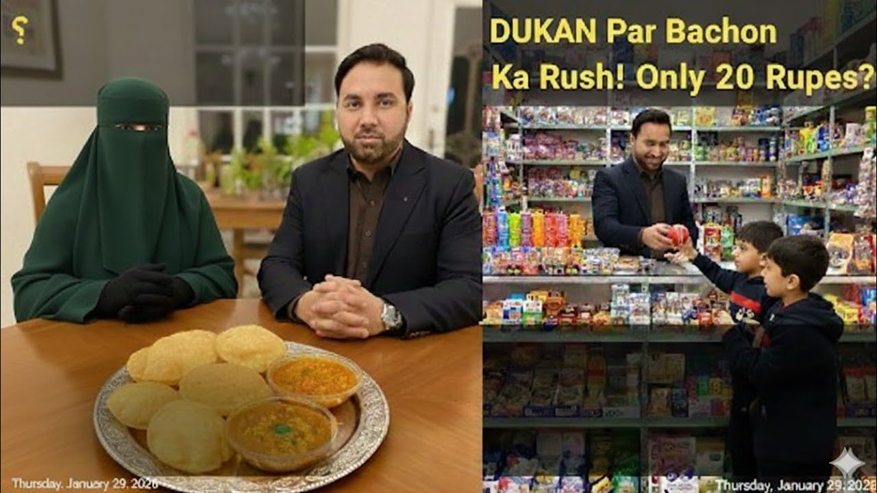 تندوری پراٹھا یا حلوہ پوری؟ 🌮 | آج کا دن بہت مصروف رہا! | Family Vlog