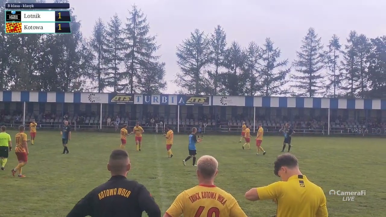 Lotnik Turbia - Kotowa Wola bramki w 2 połowie