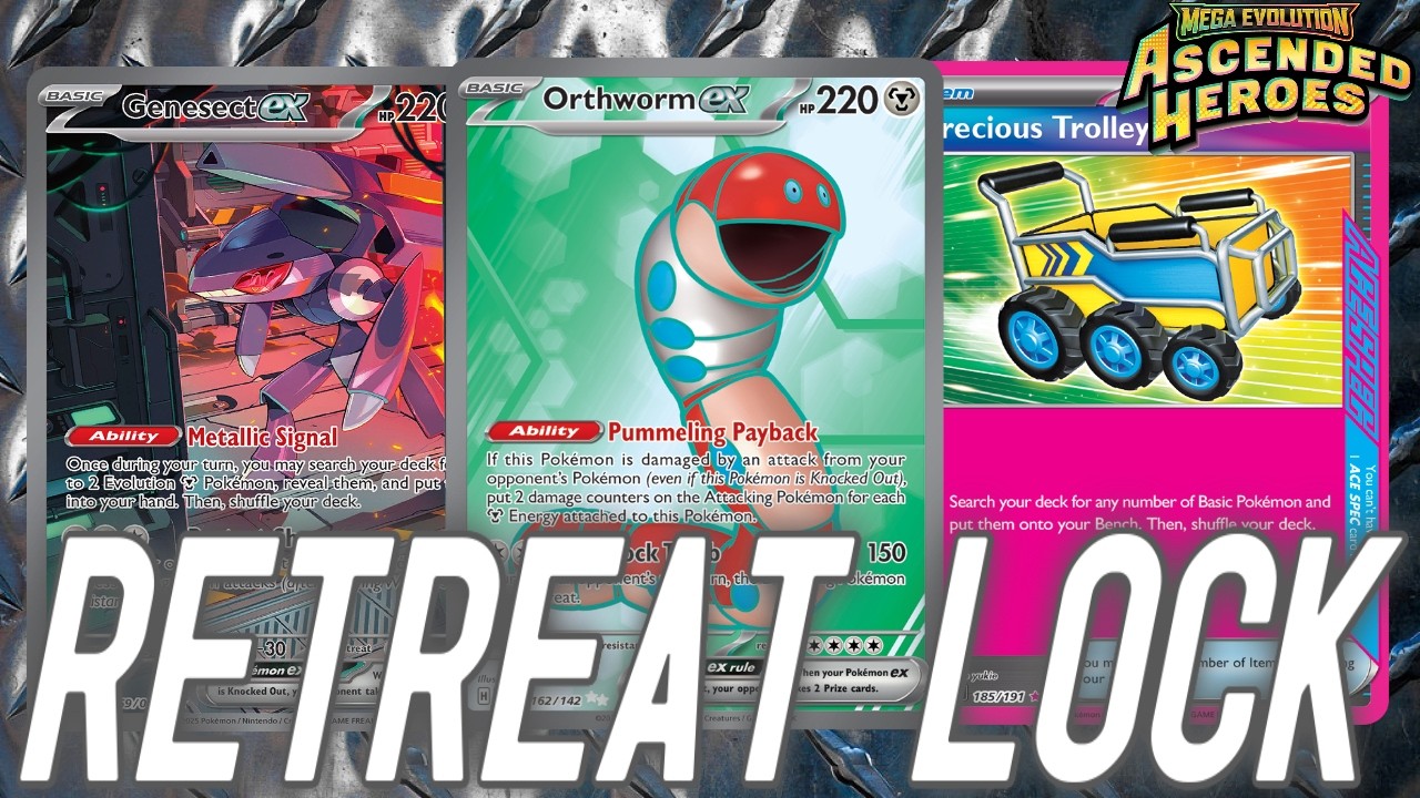 Orthworm ex Deck Pummels Attacking Pokemon with Damage Counters | PTCGL