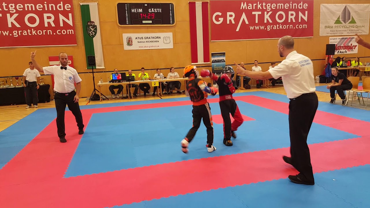 Halbfinale Joel Woger vs. Simon Reinhalter PF U13 -37kg