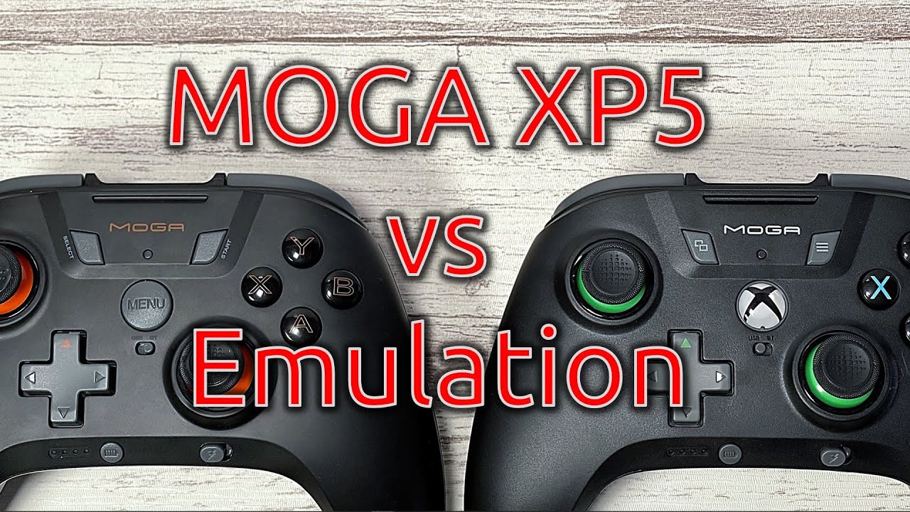 MOGA XP5 vs Emulation