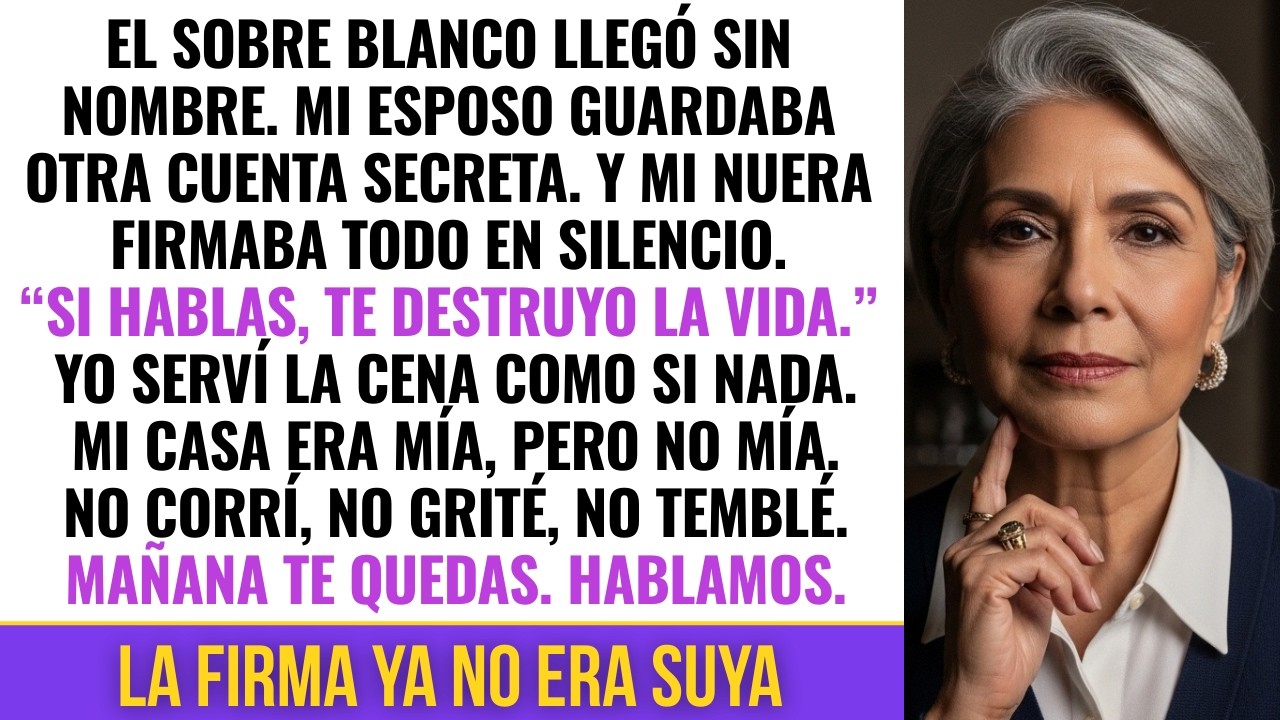 Estuve callada mientras mi esposo movía dinero… hasta que vi a mi nuera en su cajón y entendí…