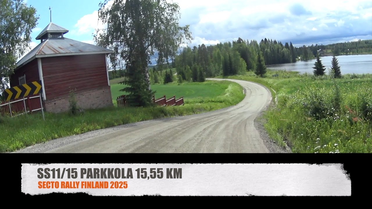 WRC Rally Finland 2025 SS11/15 Parkkola Onboard