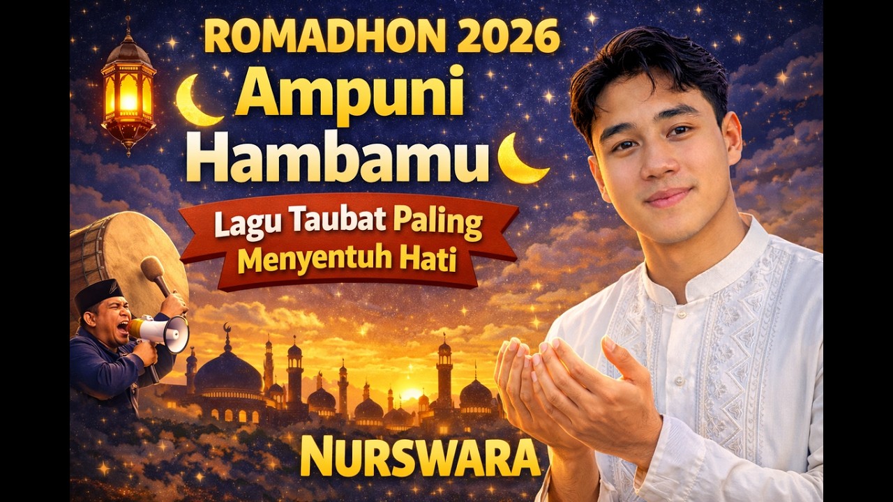 Ampuni Hambamu 🌙 Lagu Taubat Paling Menyentuh 2026, NURSWARA #idulfitri2026 #lebaran2026 #sholawat