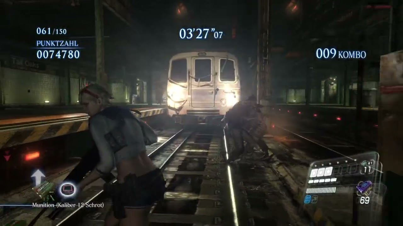 RESIDENT EVIL 6 Die Söldner Das Betriebswerk- Sherry Birkin (Sexy Schulmädchen Outfit)