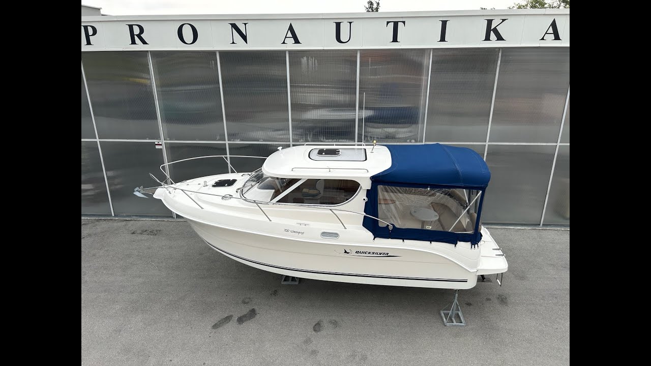Quicksilver 700 Weekend with only 63 hours for sale @pronautikacroatia 