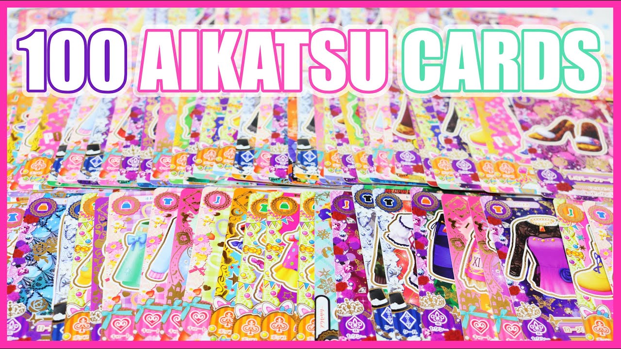 100 AIKATSU CARDS