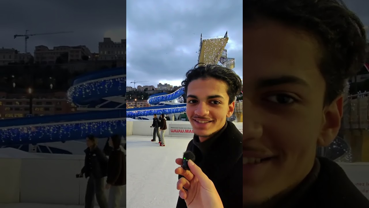 J'ai demandé à la patinoire de Monaco le bilan de l'année 2025 !