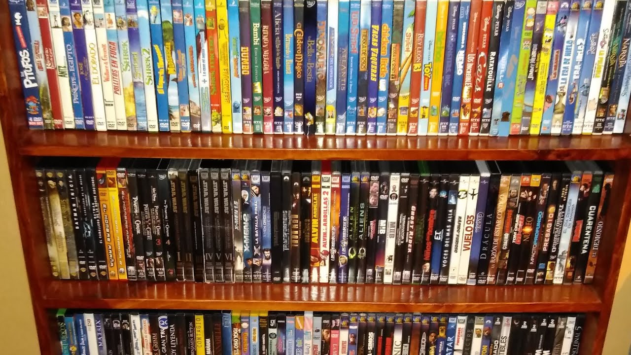 Mi Colección Completa De Películas En DVD
