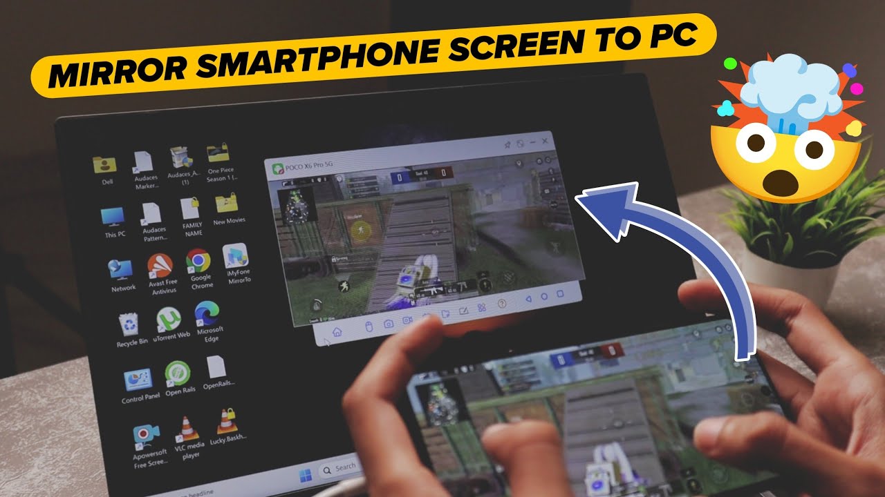 How to View Your Mobile Screen on a Computer – No Lag | iMyFone MirrorTO