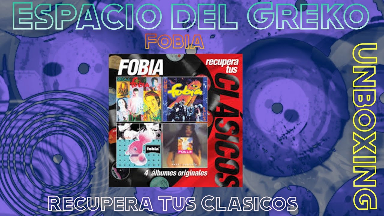 Fobia - Recupera Tus Clásicos (Recopilatorio 2011) [x4CD Unboxing]