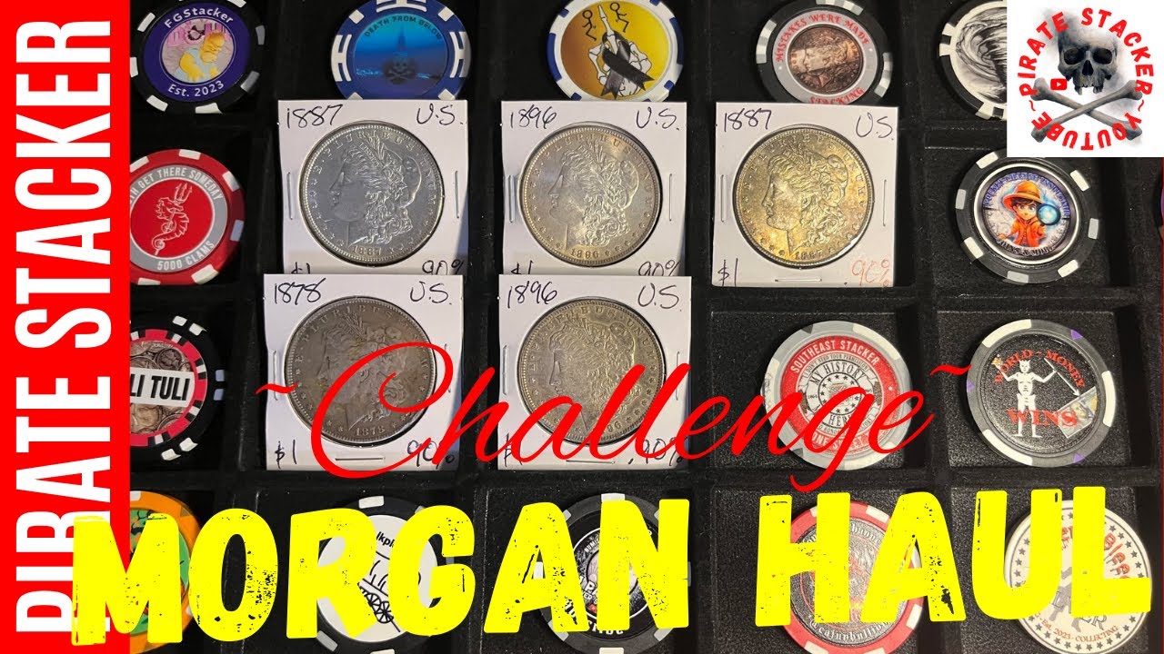 Morgan Challenge ~ Starts off with a BANG!  #silver  #morgansilverdollar  #challenge