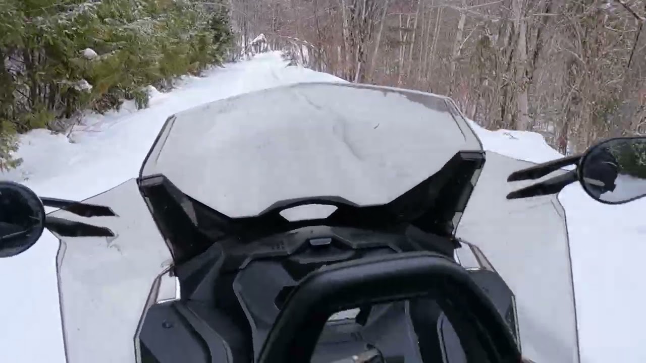 SKIDOO Trail Bûché Louis Réhel, retour