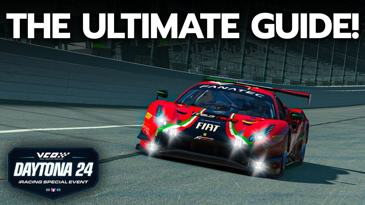 Everything You Need to Know about the iRacing Daytona 24!