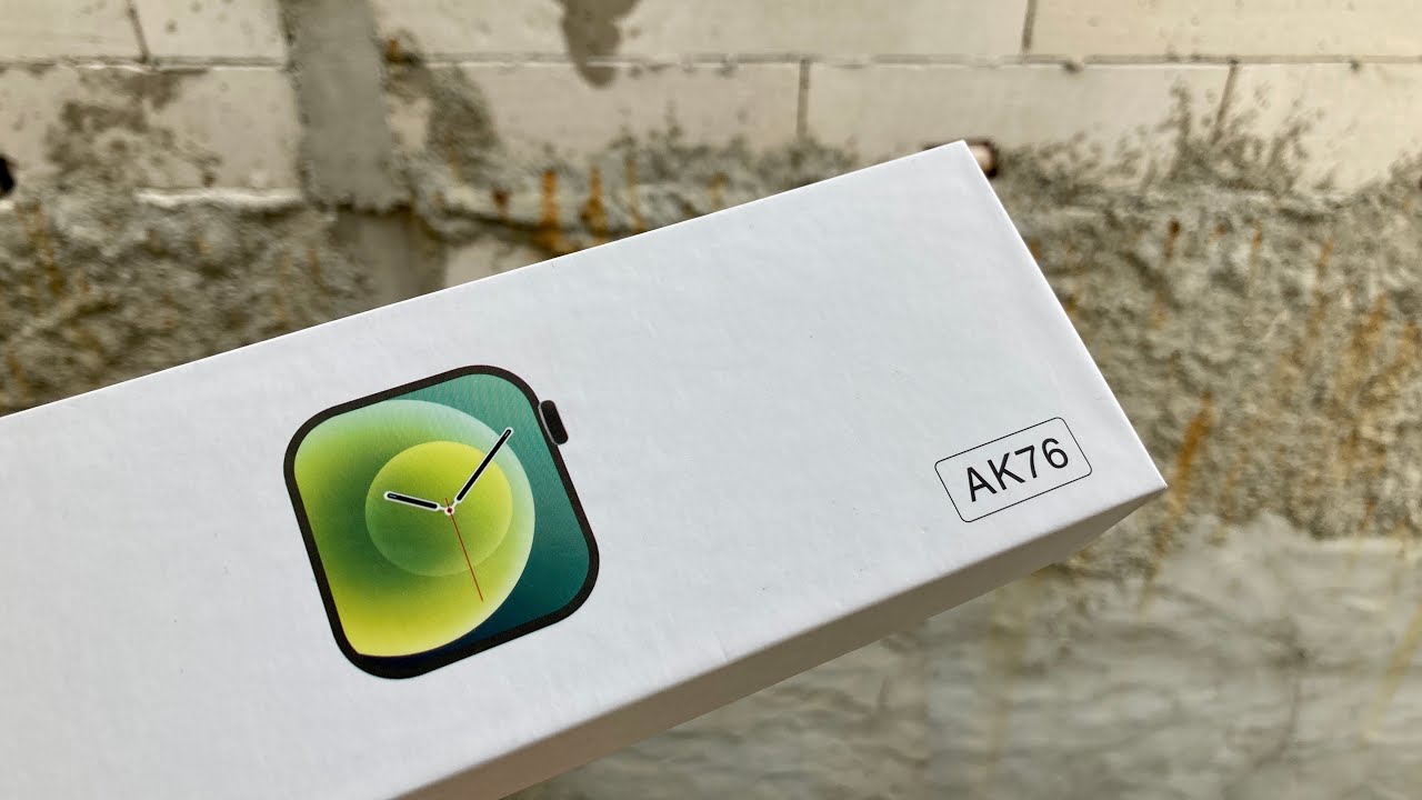 AK76 SMARTWATCH - UNBOXING ASMR