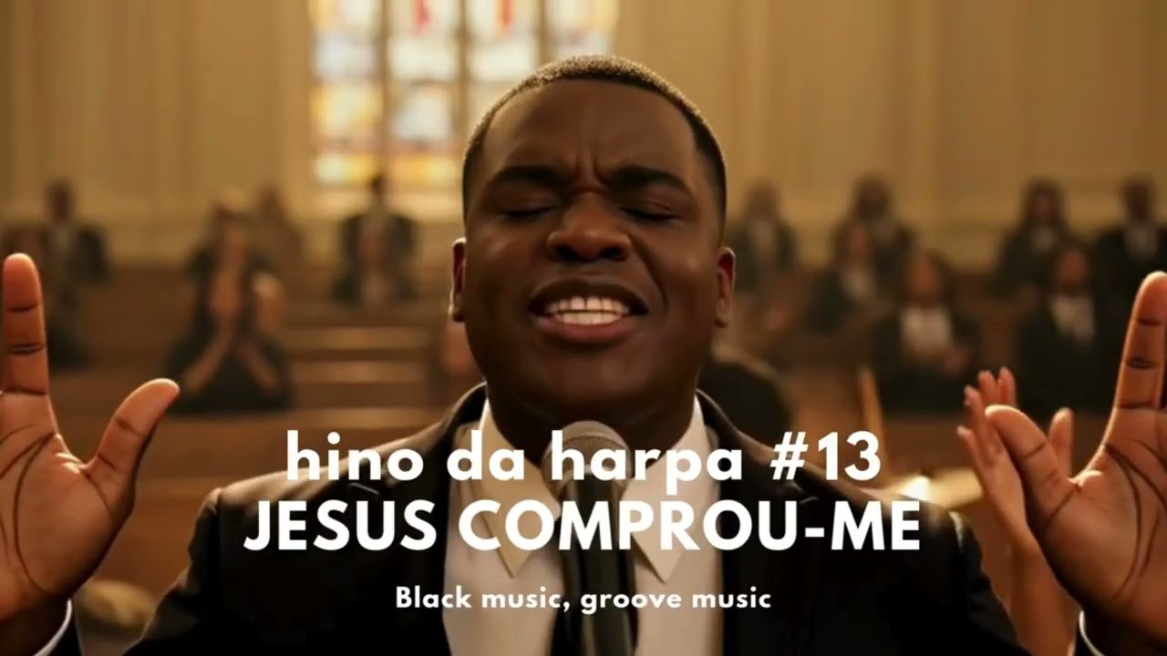 JESUS COMPROU-ME / HINO DA HARPA #13 / BLACK MUSIC, GROOVE MUSIC, SOUL MUSIC #blackgospel