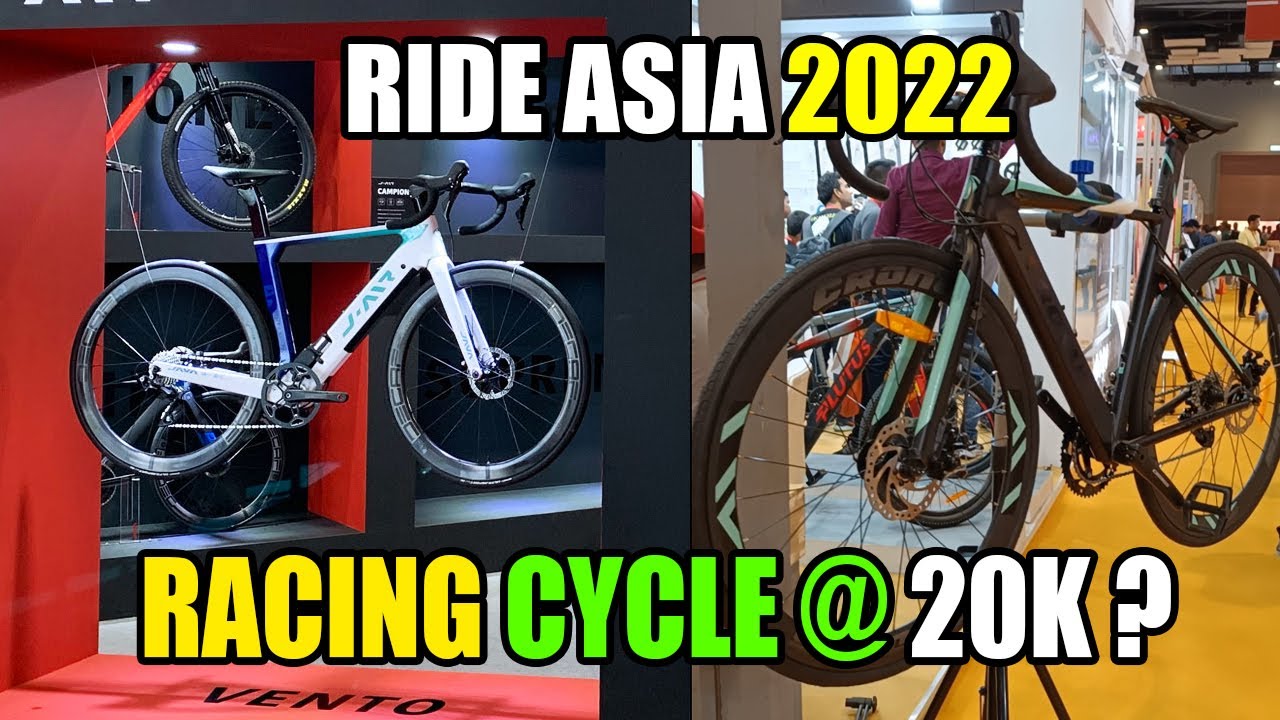 Racing Cycle in Rs 20000 | Ride Asia Pragati Maidan Exhibition 2022 | Bicycle Expo India