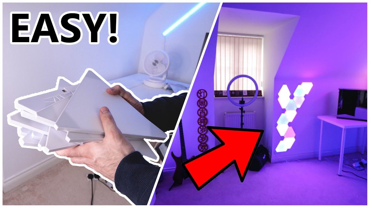 Снятие и повторная установка панелей NANOLEAF! *ЛУЧШИЙ СПОСОБ*