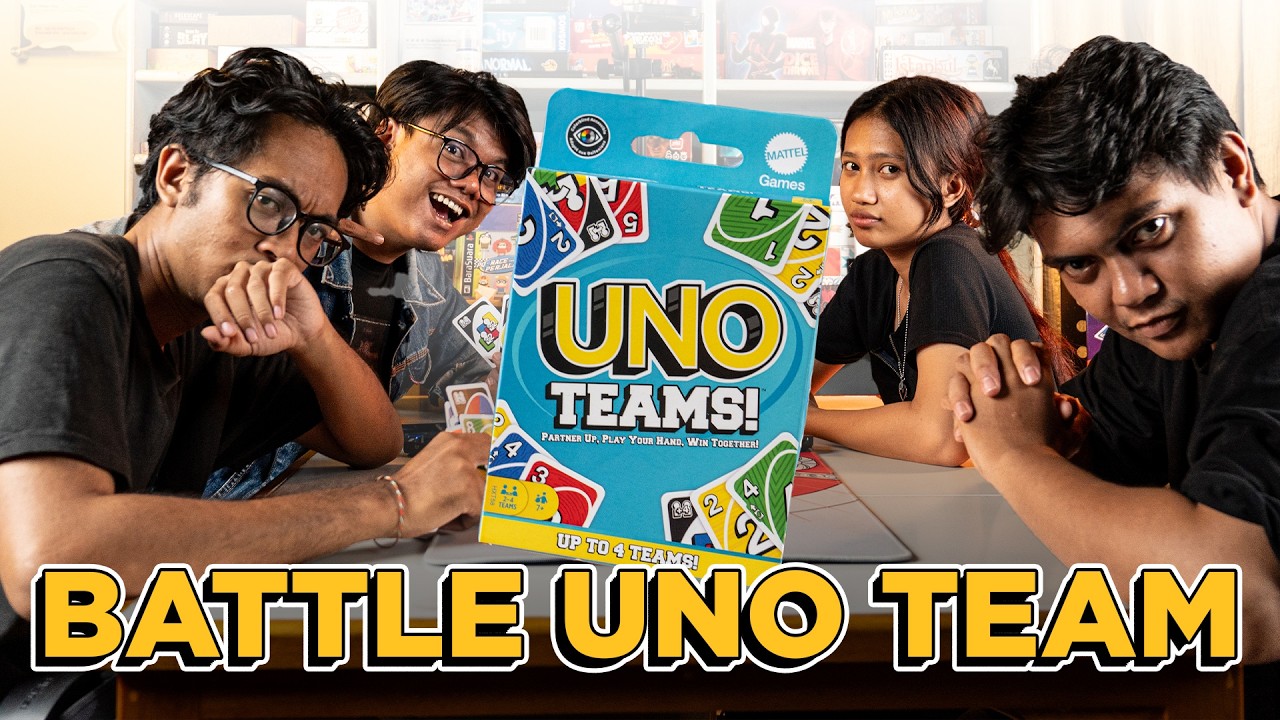 Battle Uno Teams! Strategi Tim Paling Gila di Meja ! 🔥