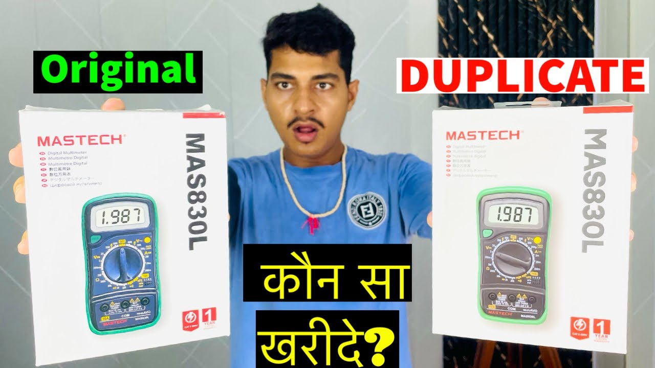 MASTECH Multimeter 830L Original or Duplicate 😱 | MASTECH Multimeter कौन सा खरीदे? ​⁠