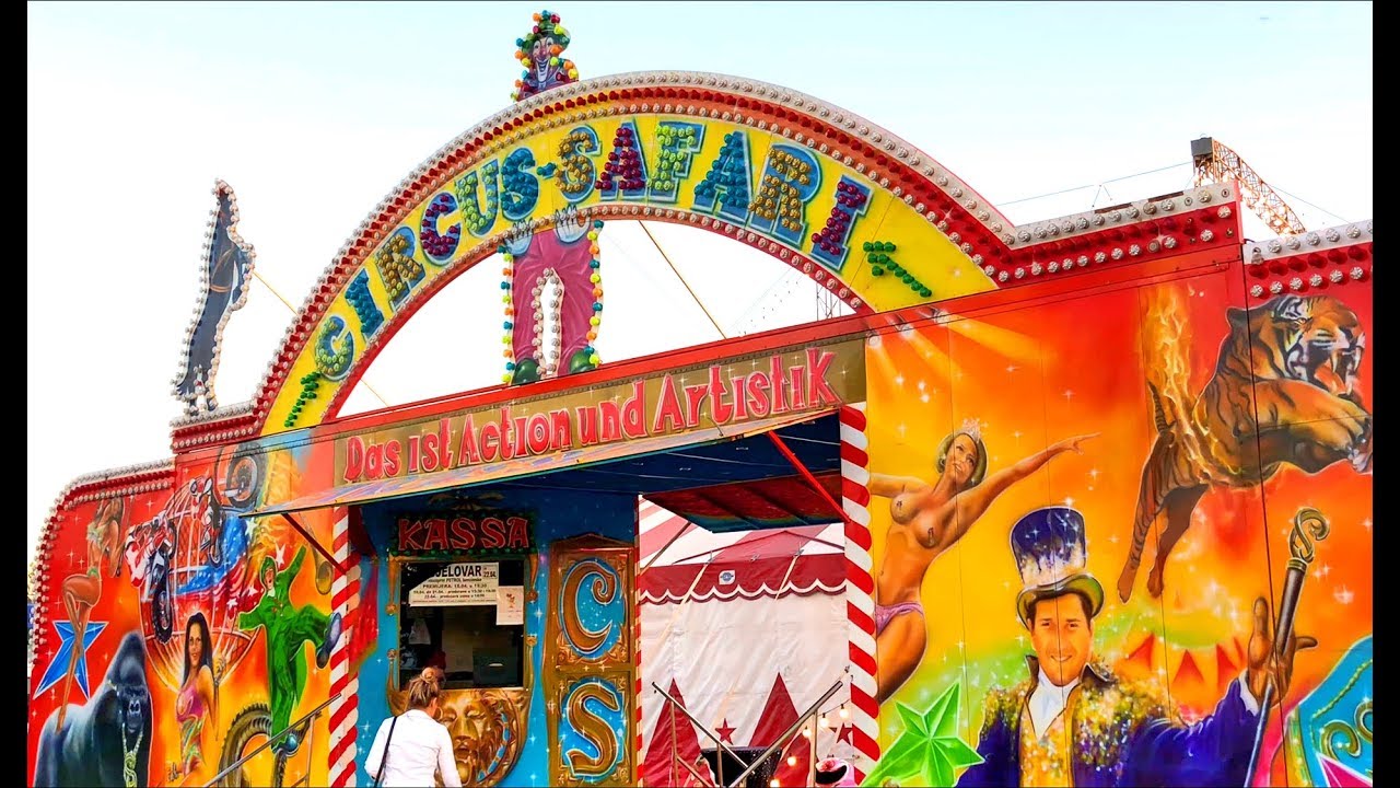 Cirkus SAFARI u Bjelovaru 4K