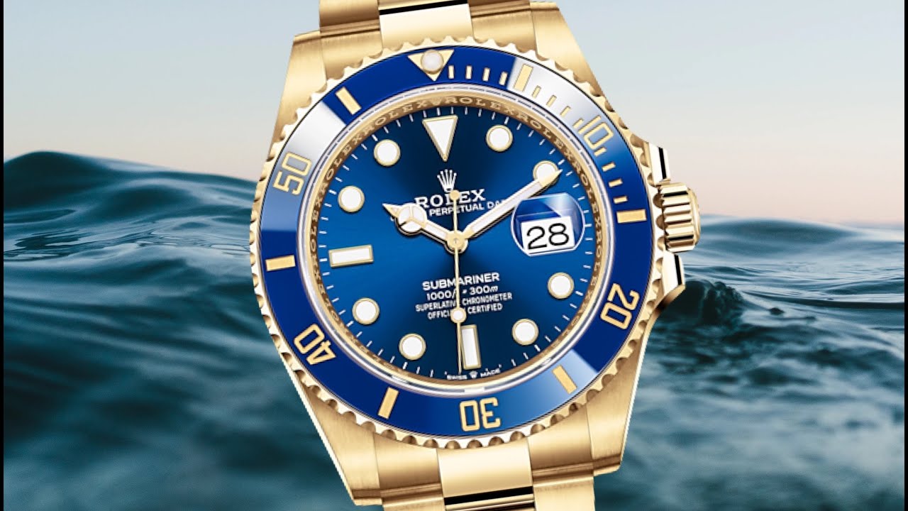 НОВЫЕ ЗОЛОТЫЕ ЧАСЫ 41 ММ!: Rolex Submariner 126618LB Blue & Gold