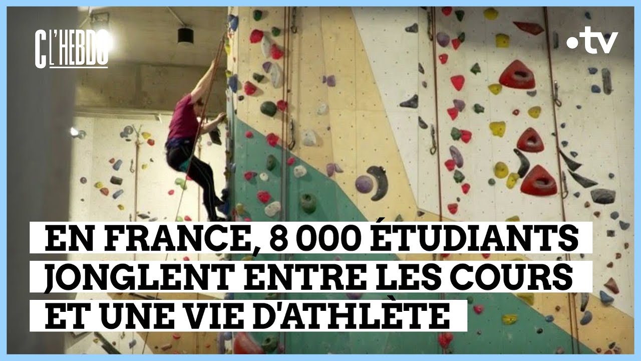 Paul Jenft, étudiant et star mondiale de l’escalade - Cécile Grès - C l’hebdo - 20/04/2024