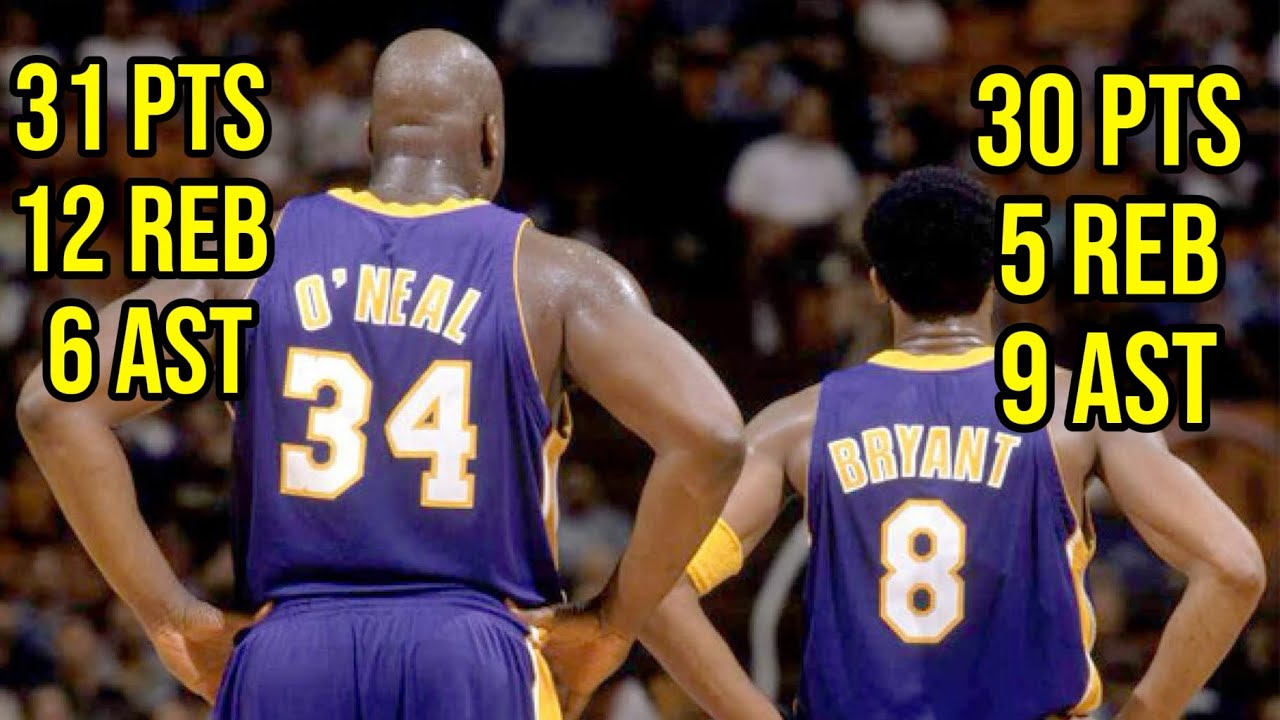Shaq & Kobe Combine For 61 Points Vs KG’s Timberwolves | 2001