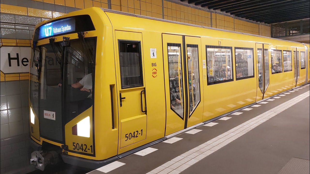 Mitfahrt in der U7 von Rudow bis Hermannplatz im H01 5042-1-2-3 @jimmyu8283