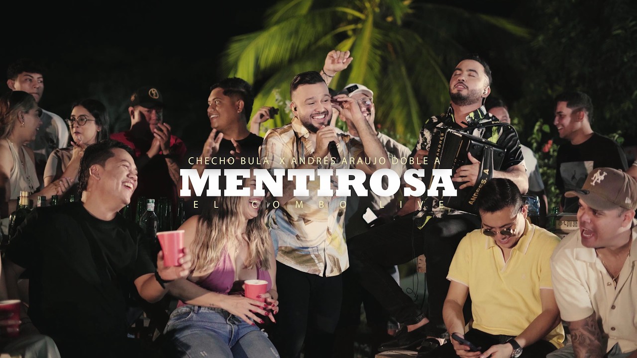 Mentirosa - Checho Bula, Andrés Araujo (Live)
