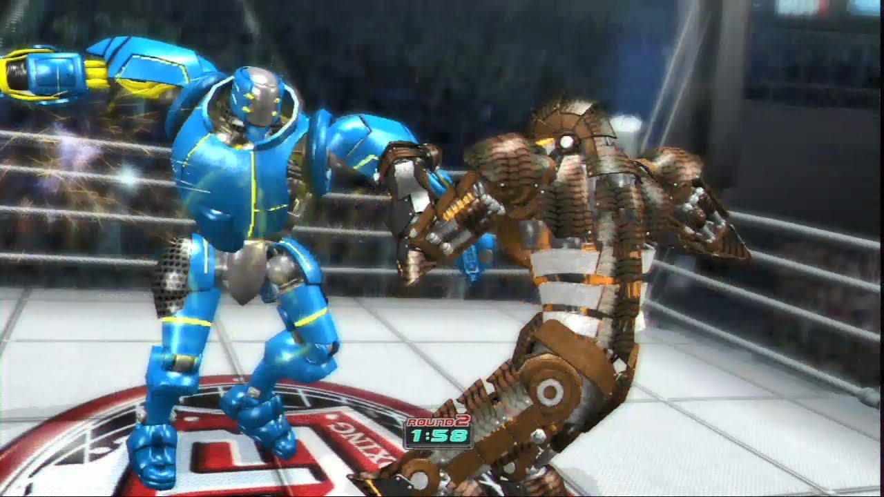 REAL STEEL [XBOX360/PS3] - ALL THE FATALITIES (SEAHAWK vs PALLADIUS)