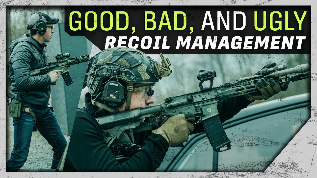 Comparing 3 Rifle Recoil Management Methods | Ft. Lucas Botkin