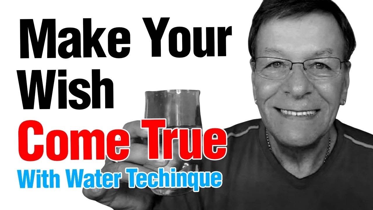 Manifest Anything You Want By Using The Water Technique | Law of Attraction | Emoto Water Experiment