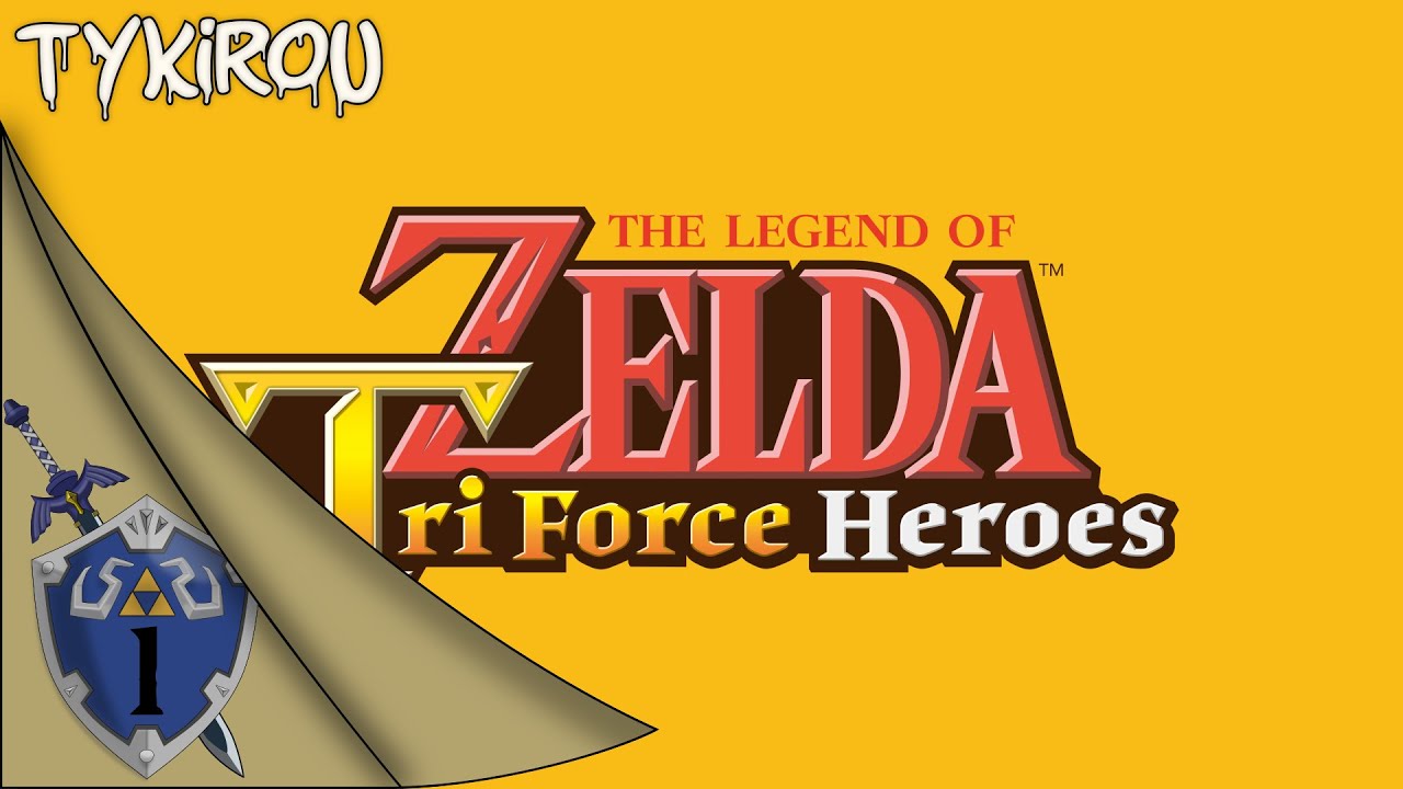 The Legend of Zelda: Tri Force Heroes (2015) | 3DS | Full Playthrough - Part 1