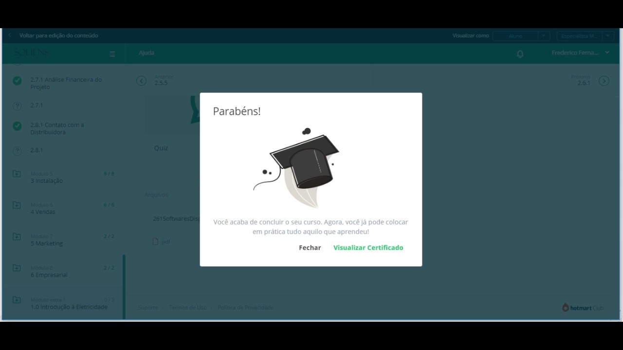 Conhecendo o Curso Especialista Fotovoltaico Soliens - Curso de Energia Solar