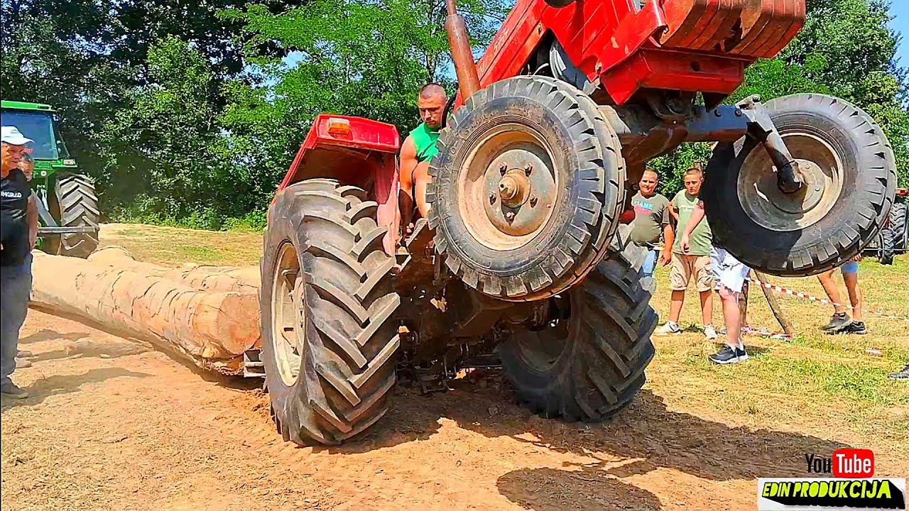 Najjači traktori Bosne na jednom mjestu pucaju lanci od siline😱😱 Tupković - Živinice#edin