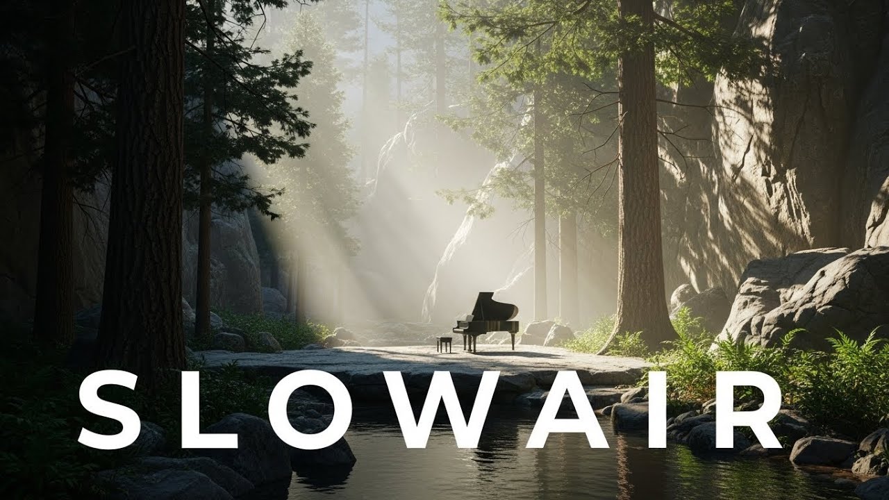 3 Hours Calm Piano for Gentle Focus & Emotional Ease – Slowair