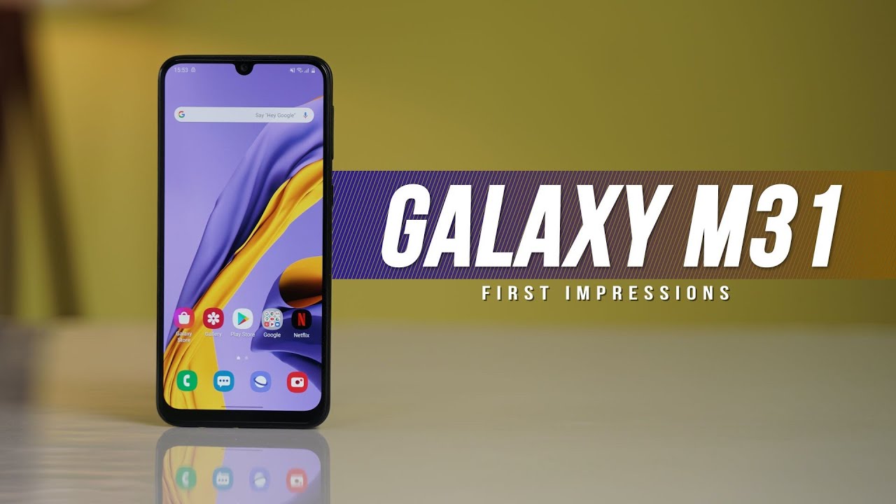 Samsung Galaxy M31 First Impressions!