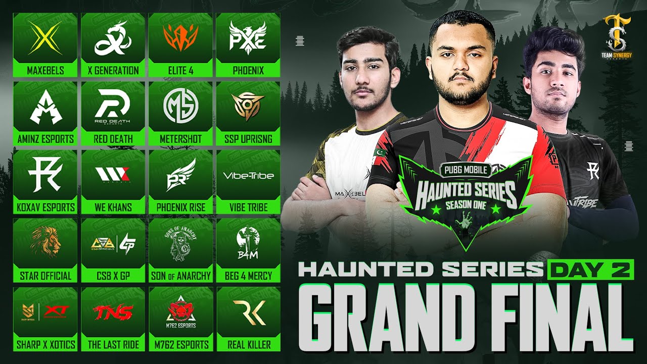 PUBG MOBILE HAUNTED SERIES | DECIDER DAY LIVE | FT. #AMZ #RD #MAX #STAR