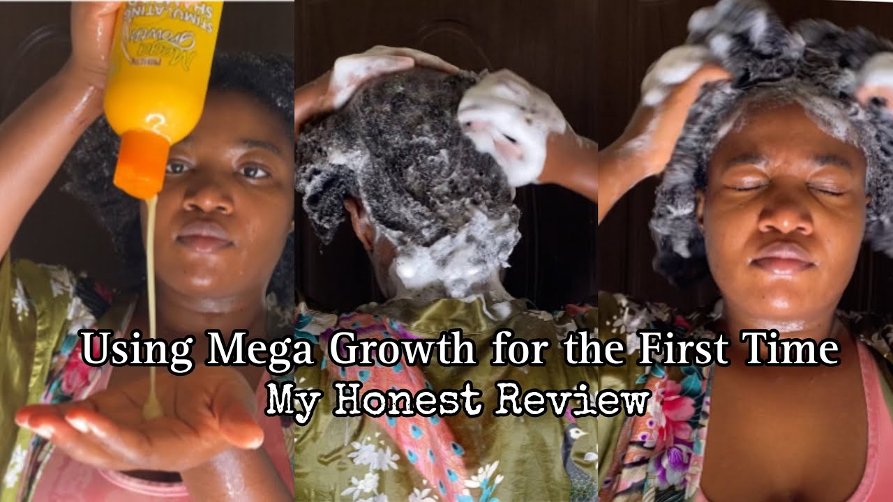 IS @MegaGrowthNigeria  A GOOD PRODUCT FOR 4C NATURAL HAIR? |MY HONEST REVIEW | 4C WASH DAY ROUTINE