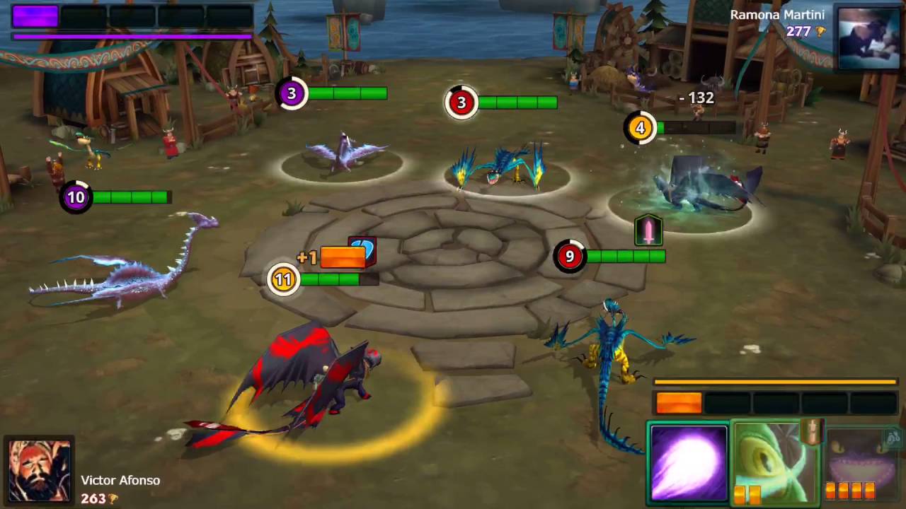 Rise of Berk - Ep. 6 - Online Battle - That was easy! My Dragons are strong!!