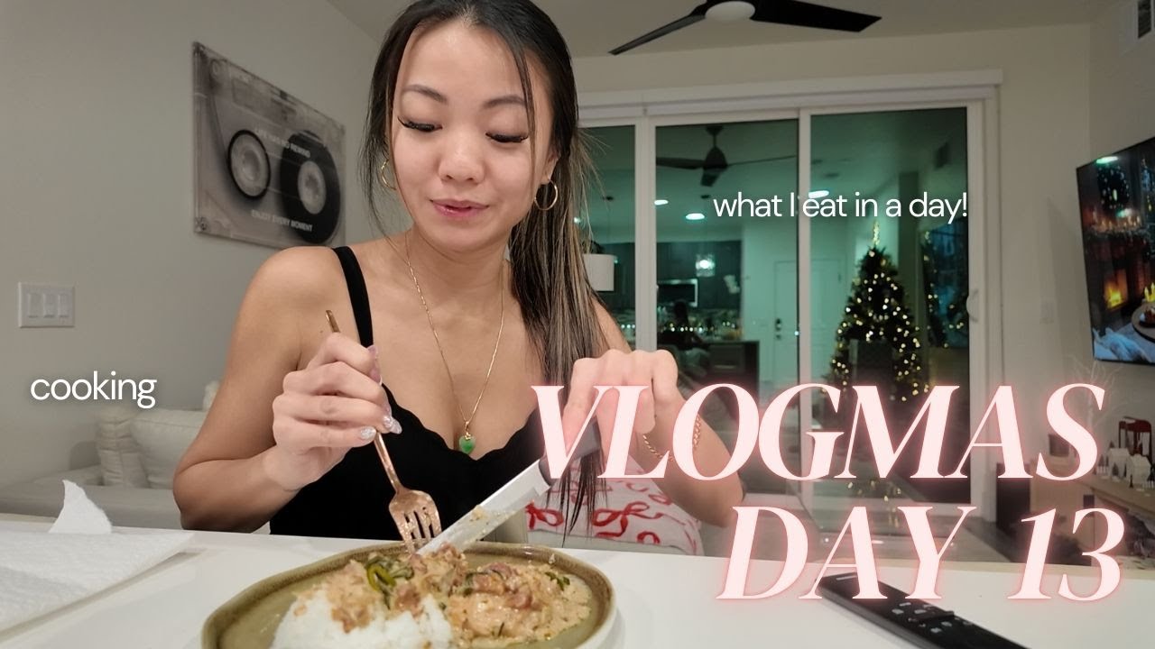 vlogmas 13👩🏻‍🍳✨| Что я ем за день