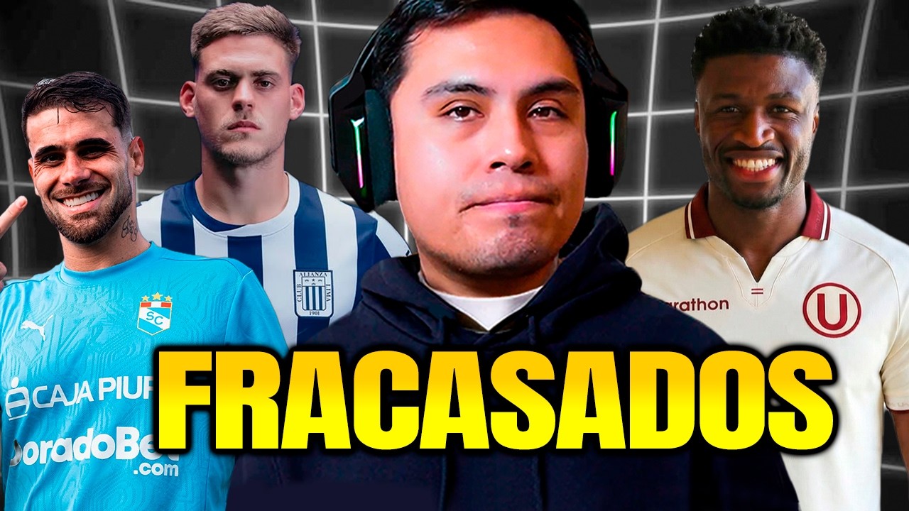 DELANTEROS FRACASADOS de la LIGA PERUANA