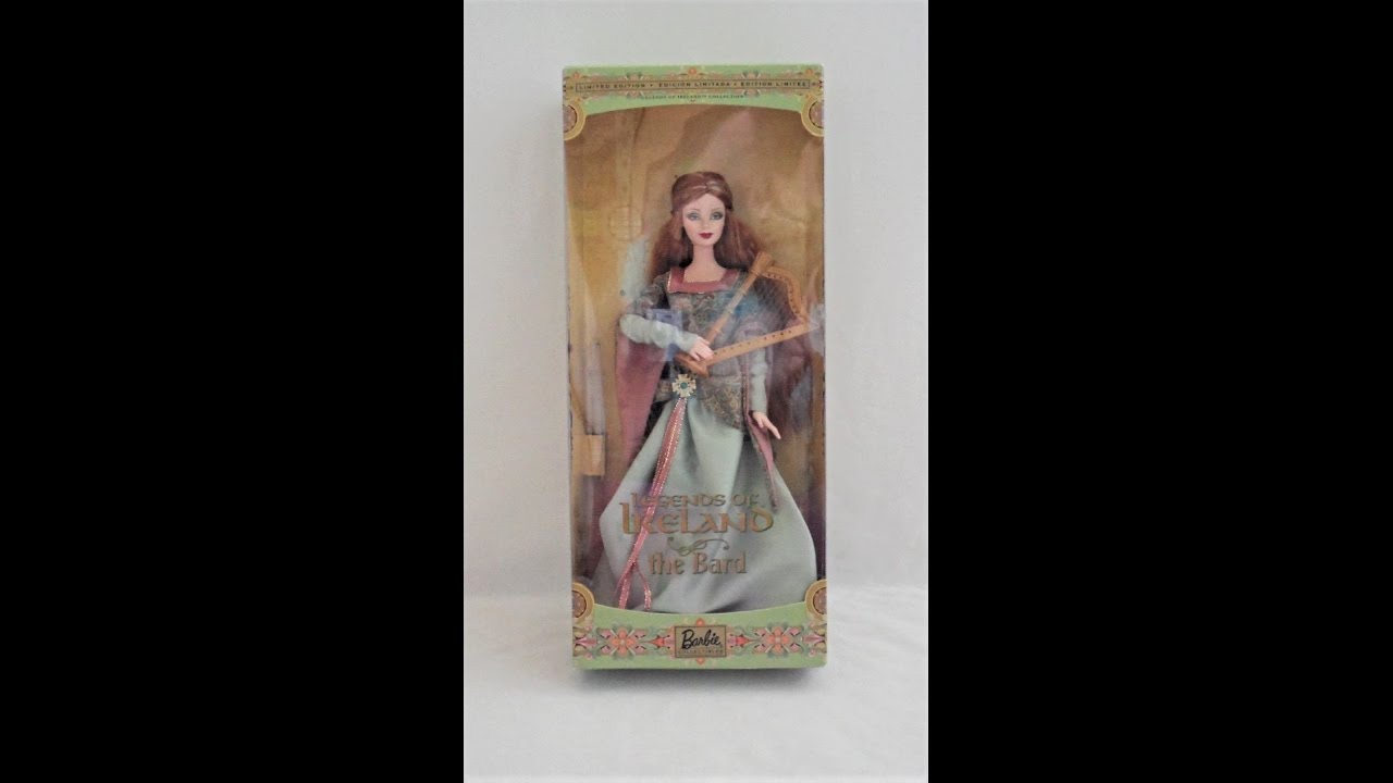 The Bard Legends of Ireland Barbie Doll