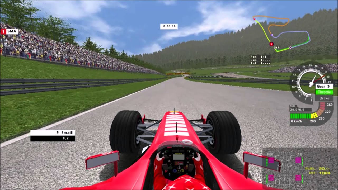 rFactor |F1 2005 CTDP| 3D Arms v1.0| Red Bull Ring