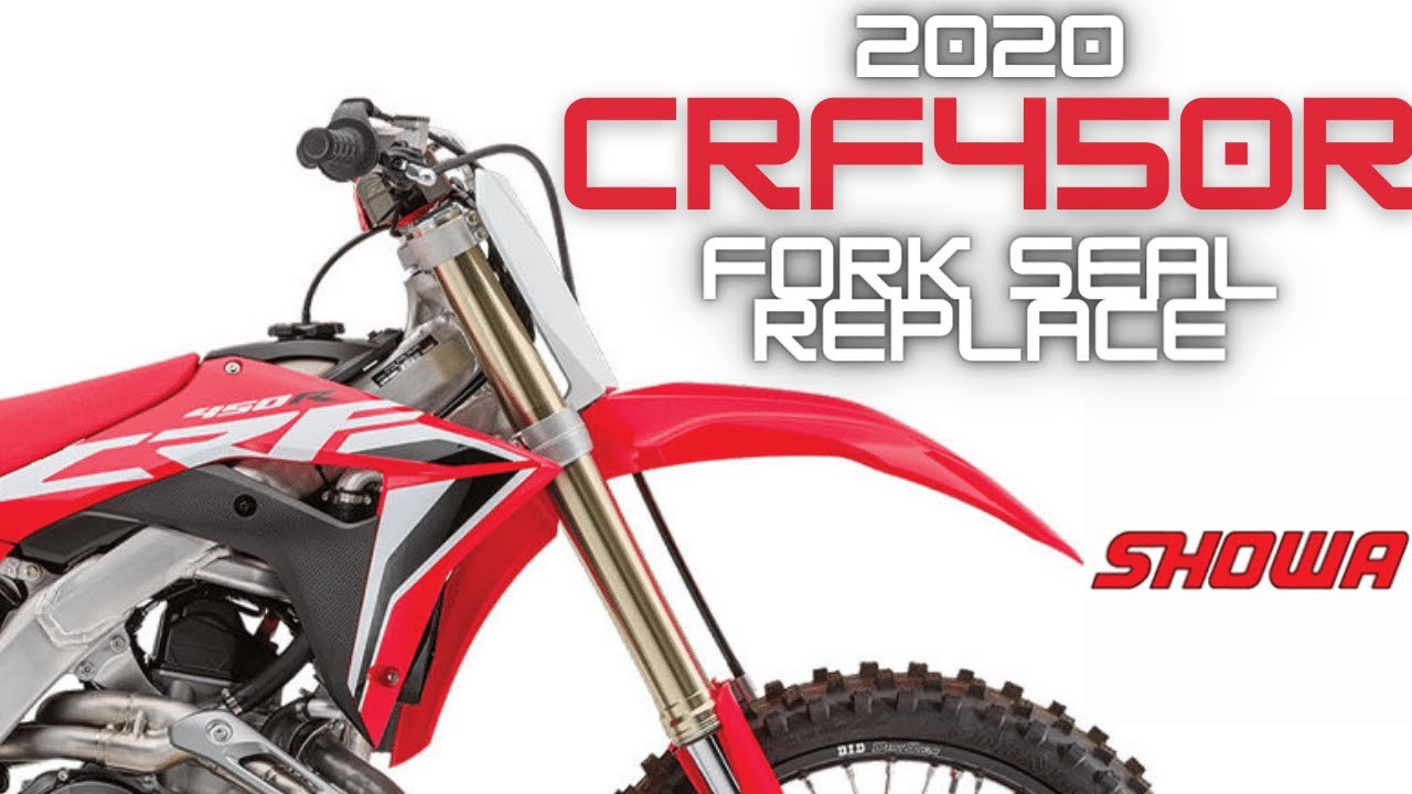2020 Honda CRF450R | Replacing Fork Seals